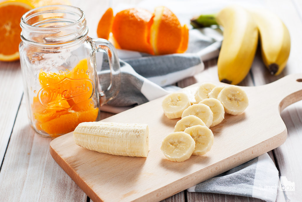 smoothie banan z pomarańczą | lunchboxodkuchni.pl