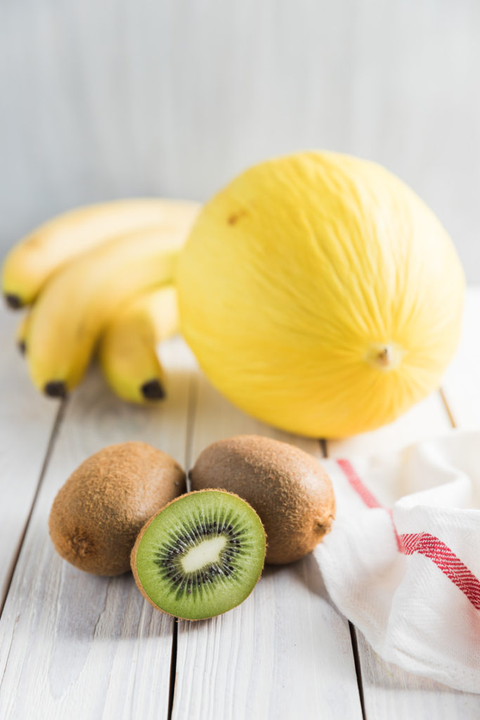 Smoothie z melona, banana i kiwi | lunchboxodkuchni.pl